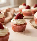 6-Pack of Strawberry Cupcakes
